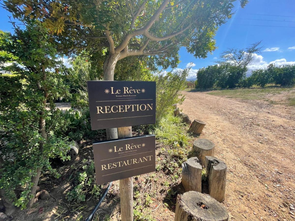 Le Reve Boutique Hotel Tulbagh Exterior foto